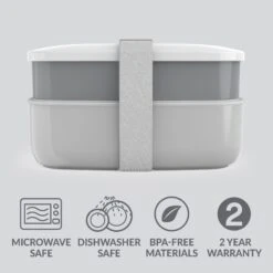 Bentgo Classic Lunch Box (2-Pack) -Bentgo Kitchen Sales Store BENTGO Y ATF 03