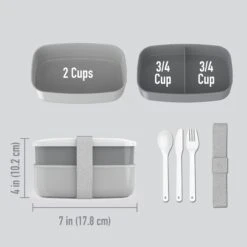 Bentgo Classic Lunch Box (2-Pack) -Bentgo Kitchen Sales Store BENTGO Y ATF 06