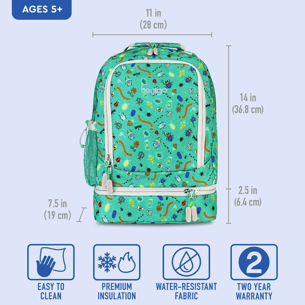 Bentgo Kids Prints 2-in-1 Backpack & Lunch Bag 4 Bentgo Kids Prints 2-in-1 Backpack & Lunch Bag - Image 4
