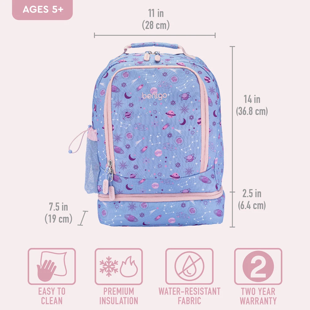 Bentgo Kids Prints 2-in-1 Backpack & Lunch Bag 16 Bentgo Kids Prints 2-in-1 Backpack & Lunch Bag - Image 16