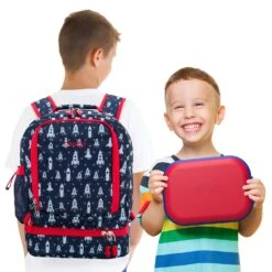 Bentgo Kids Chill Lunch Box & Prints Backpack -Bentgo Kitchen Sales Store BGBKPAK RKT BGOCHL R 7