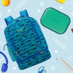 Bentgo Kids Chill Lunch Box & Prints Backpack -Bentgo Kitchen Sales Store BGBKPAK SHK BGOCHL G 4