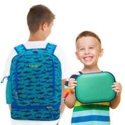 Bentgo Kids Chill Lunch Box & Prints Backpack -Bentgo Kitchen Sales Store BGBKPAK SHK BGOCHL G 7