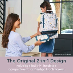 Bentgo Kids Prints 2-in-1 Backpack & Lunch Bag 26 Bentgo Kids Prints 2-in-1 Backpack & Lunch Bag -Bentgo Kitchen Sales Store BGBKPAK SKY 2