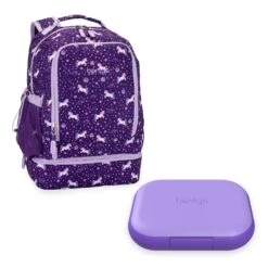 Bentgo Kids Chill Lunch Box & Prints Backpack -Bentgo Kitchen Sales Store BGBKPAK UNI BGOCHL P