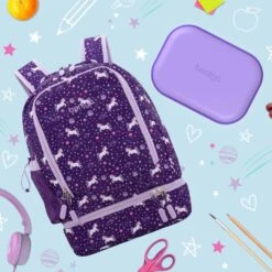 Bentgo Kids Chill Lunch Box & Prints Backpack -Bentgo Kitchen Sales Store BGBKPAK UNI BGOCHL P 4