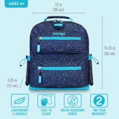 Bentgo Kids Backpack -Bentgo Kitchen Sales Store BGBKPAKV2 BLSP 4