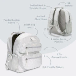 Bentgo Kids Backpack -Bentgo Kitchen Sales Store BGBKPAKV2 SLGL 3