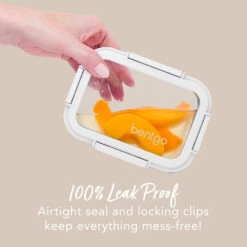 Bentgo Glass Leak-Proof Food Storage Set (8pc) -Bentgo Kitchen Sales Store BGGLSPK2 WS 5