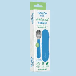 Bentgo Kids Stainless Steel Utensil Set -Bentgo Kitchen Sales Store BGKDUTSS B 8