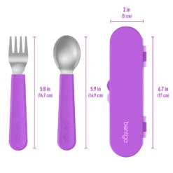 Bentgo Kids Stainless Steel Utensil Set -Bentgo Kitchen Sales Store BGKDUTSS P 5