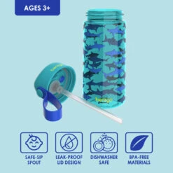 Bentgo Kids Water Bottle -Bentgo Kitchen Sales Store BGKDWB1 SHK 5