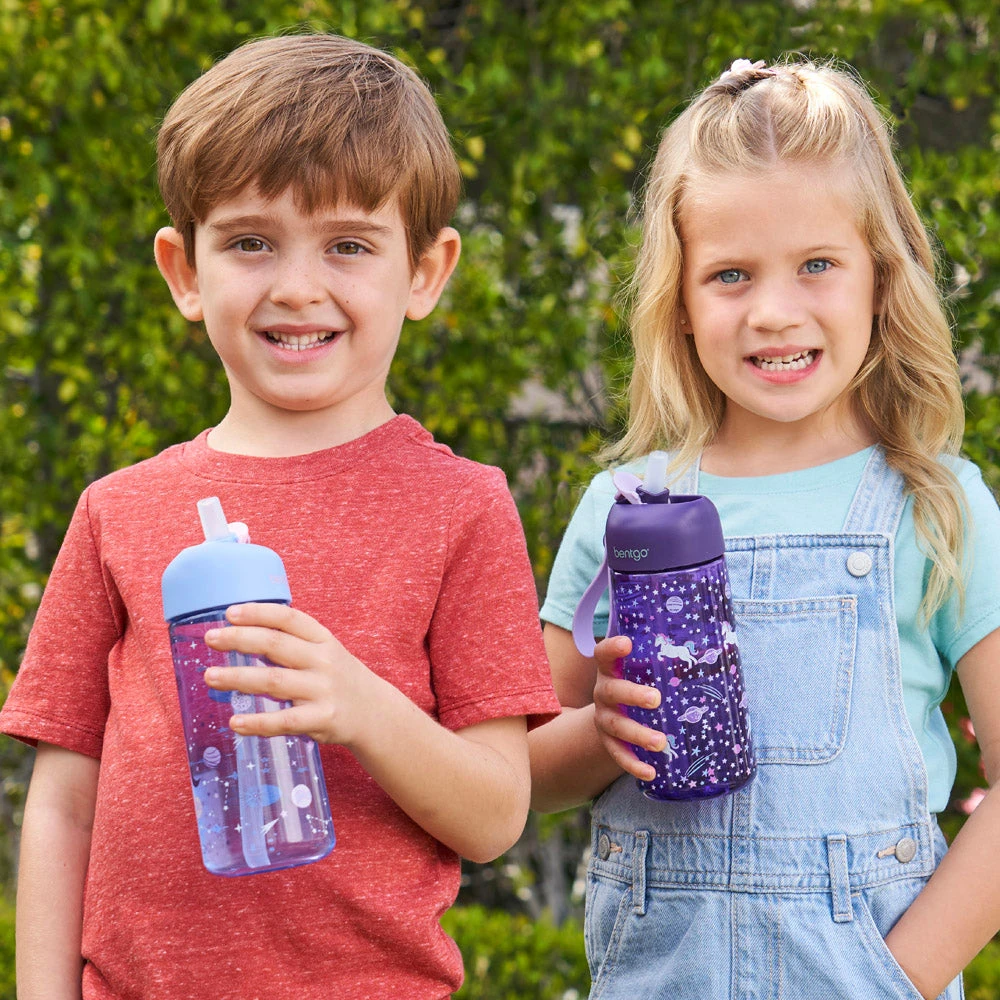 Bentgo Kids Prints Water Bottle (2-Pack) 2 Bentgo Kids Prints Water Bottle (2-Pack) - Image 2