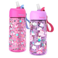 Bentgo Kids Prints Water Bottle (2-Pack) 27 Bentgo Kids Prints Water Bottle (2-Pack) -Bentgo Kitchen Sales Store BGKDWB2 2 RBO FRY 1