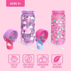 Bentgo Kids Prints Water Bottle (2-Pack) 31 Bentgo Kids Prints Water Bottle (2-Pack) -Bentgo Kitchen Sales Store BGKDWB2 2 RBO FRY 5