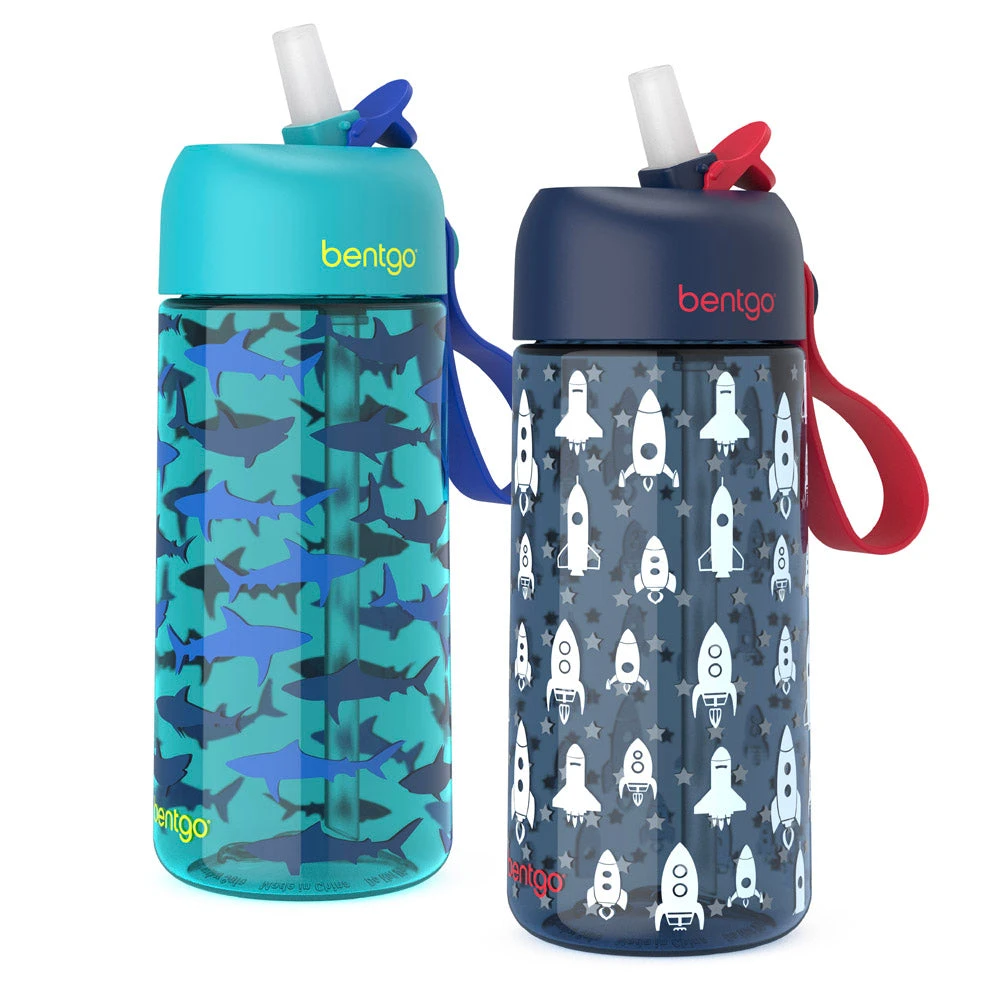 Bentgo Kids Prints Water Bottle (2-Pack) 15 Bentgo Kids Prints Water Bottle (2-Pack) - Image 15