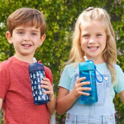 Bentgo Kids Prints Water Bottle (2-Pack) 35 Bentgo Kids Prints Water Bottle (2-Pack) -Bentgo Kitchen Sales Store BGKDWB2 3 SHK RKT 2