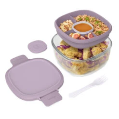 Bentgo Glass Salad Container -Bentgo Kitchen Sales Store BGLASSAL L