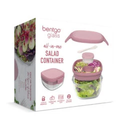 Bentgo Glass Salad Container -Bentgo Kitchen Sales Store BGLASSAL R 7