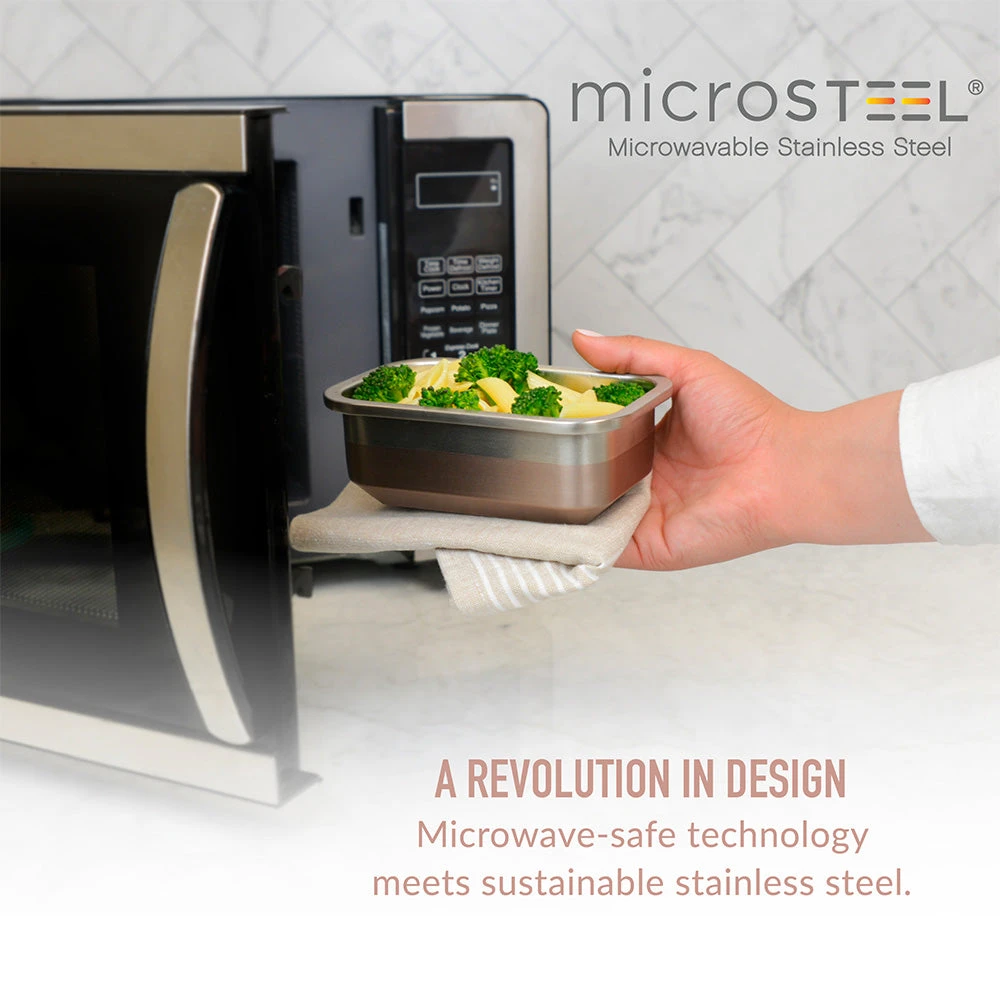 Bentgo MicroSteel Heat & Eat Container 2 Bentgo MicroSteel Heat & Eat Container - Image 2