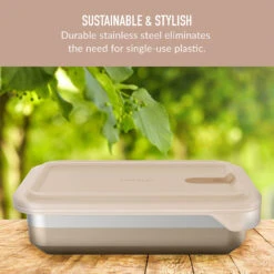 Bentgo MicroSteel Heat & Eat Container 37 Bentgo MicroSteel Heat & Eat Container -Bentgo Kitchen Sales Store BGMCSTL3 GD 4