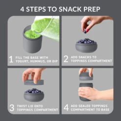 Bentgo Modern Lunch Box & Snack Cup 29 Bentgo Modern Lunch Box & Snack Cup -Bentgo Kitchen Sales Store BGMDNBDL DG 10