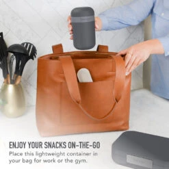 Bentgo Modern Lunch Box & Snack Cup 27 Bentgo Modern Lunch Box & Snack Cup -Bentgo Kitchen Sales Store BGMDNBDL DG 8