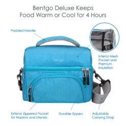 Bentgo Deluxe Lunch Bag -Bentgo Kitchen Sales Store BGOBG2 B 5