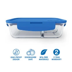 Bentgo Glass Lunch Container -Bentgo Kitchen Sales Store BGOGLS B 3B