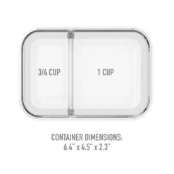 Bentgo Glass Snack Container -Bentgo Kitchen Sales Store BGOGSML B 7