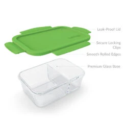 Bentgo Glass Snack Container -Bentgo Kitchen Sales Store BGOGSML G 5