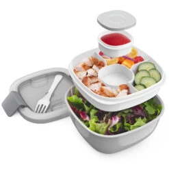 Bentgo All-in-One Salad Container -Bentgo Kitchen Sales Store BGOSAL Y 2c13e6c2 8a48 44df 90f9 006ea26d1aef