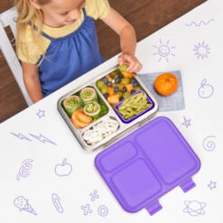 Bentgo Kids Stainless Steel Lunch Box -Bentgo Kitchen Sales Store BGOSTL P 2 2c296c3d bc3d 47d2 91ae 3e7c9059a95c