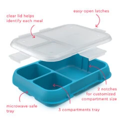 Bentgo Pop Tray With Transparent Cover -Bentgo Kitchen Sales Store BGPOPTRY FL 3