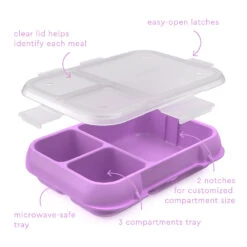 Bentgo Pop Tray With Transparent Cover -Bentgo Kitchen Sales Store BGPOPTRY PW 3