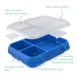 Bentgo Pop Tray With Transparent Cover -Bentgo Kitchen Sales Store BGPOPTRY SG 3