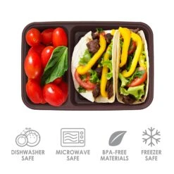 Bentgo Prep Deluxe Bag & 60-Piece Meal Prep Container Set -Bentgo Kitchen Sales Store BGPRBDL3 NBR 3