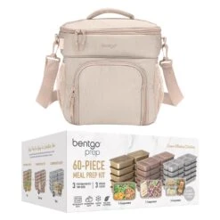Bentgo Prep Deluxe Bag & 60-Piece Meal Prep Container Set -Bentgo Kitchen Sales Store BGPRBDL3 SDM