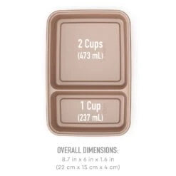 Bentgo Prep 2-Compartment 40-Piece Set -Bentgo Kitchen Sales Store BGPRBDL5 RG 5