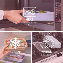 Bentgo Prep 1-Compartment Meal Prep Containers -Bentgo Kitchen Sales Store BGPRP1 PK 5