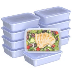 Bentgo Prep 1-Compartment Meal Prep Containers -Bentgo Kitchen Sales Store BGPRP1 PW
