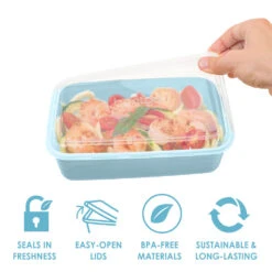 Bentgo Prep 1-Compartment Meal Prep Containers -Bentgo Kitchen Sales Store BGPRP1 SK 4