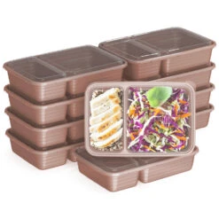 Bentgo Prep 2-Compartment Meal Prep Containers -Bentgo Kitchen Sales Store BGPRP2 RG 6edb34d4 da9a 4137 a4e2 bff1c55e4e51