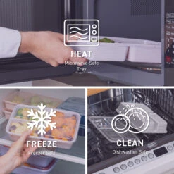 Bentgo Prep 3-Compartment Meal Prep Containers -Bentgo Kitchen Sales Store BGPRP3 LC 5 1ab9ae79 f015 43c7 a8e8 374fe4228da7