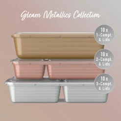 Bentgo Prep 60-Piece Meal Prep Kit -Bentgo Kitchen Sales Store BGPRPAK3 M 4