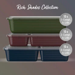 Bentgo Prep 60-Piece Meal Prep Kit -Bentgo Kitchen Sales Store BGPRPAK3 R 4