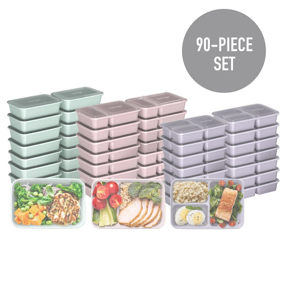 Bentgo Prep 90-Piece Meal Prep Kit 1 Bentgo Prep 90-Piece Meal Prep Kit