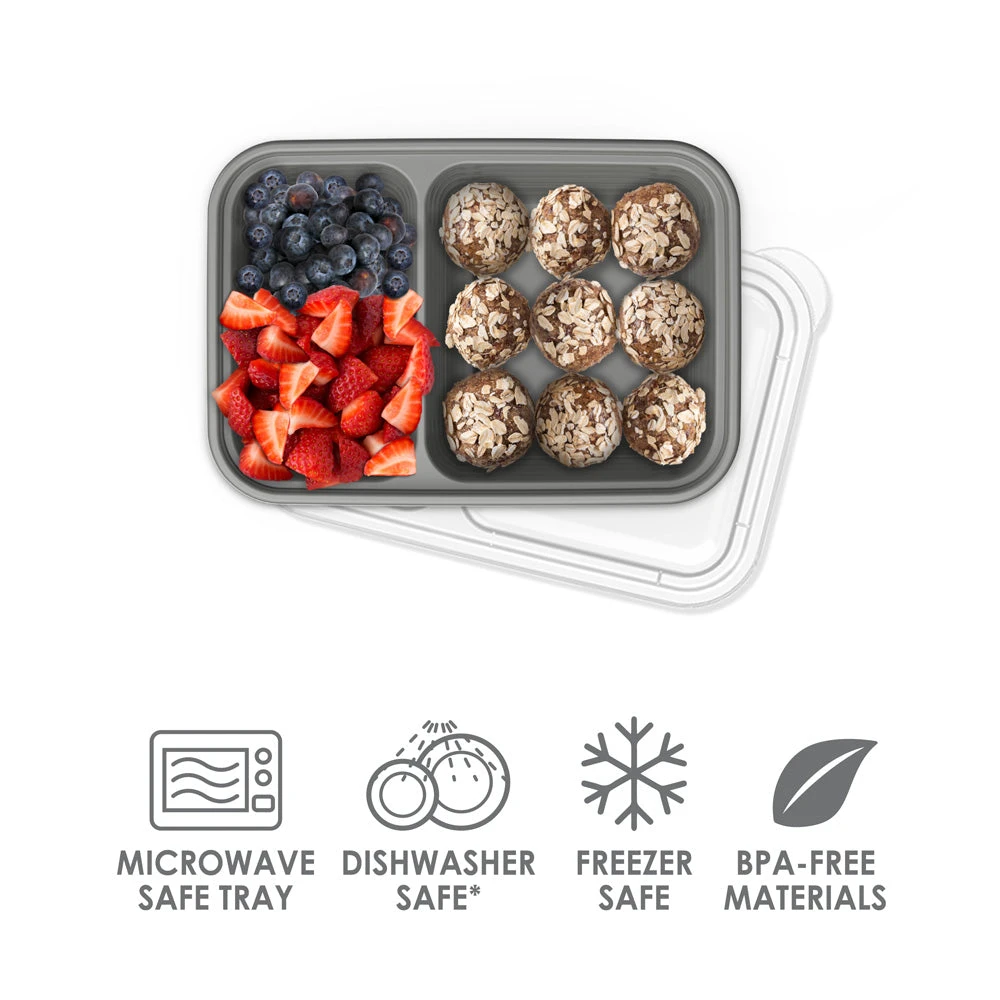 Bentgo Prep 2-Compartment Snack Containers 7 Bentgo Prep 2-Compartment Snack Containers - Image 7