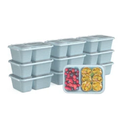 Bentgo Prep 2-Compartment Snack Containers 36 Bentgo Prep 2-Compartment Snack Containers -Bentgo Kitchen Sales Store BGPRSNK SK Website