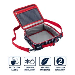 Bentgo Kids Prints Lunch Box, Lunch Bag, & Ice Packs -Bentgo Kitchen Sales Store BGPTBDL2 RKT 9